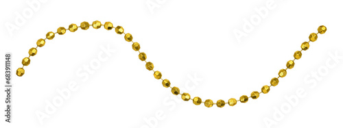 Christmas red garland with ...