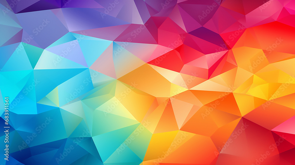 Fototapeta premium Abstract pattern with a spectrum of vibrant colors