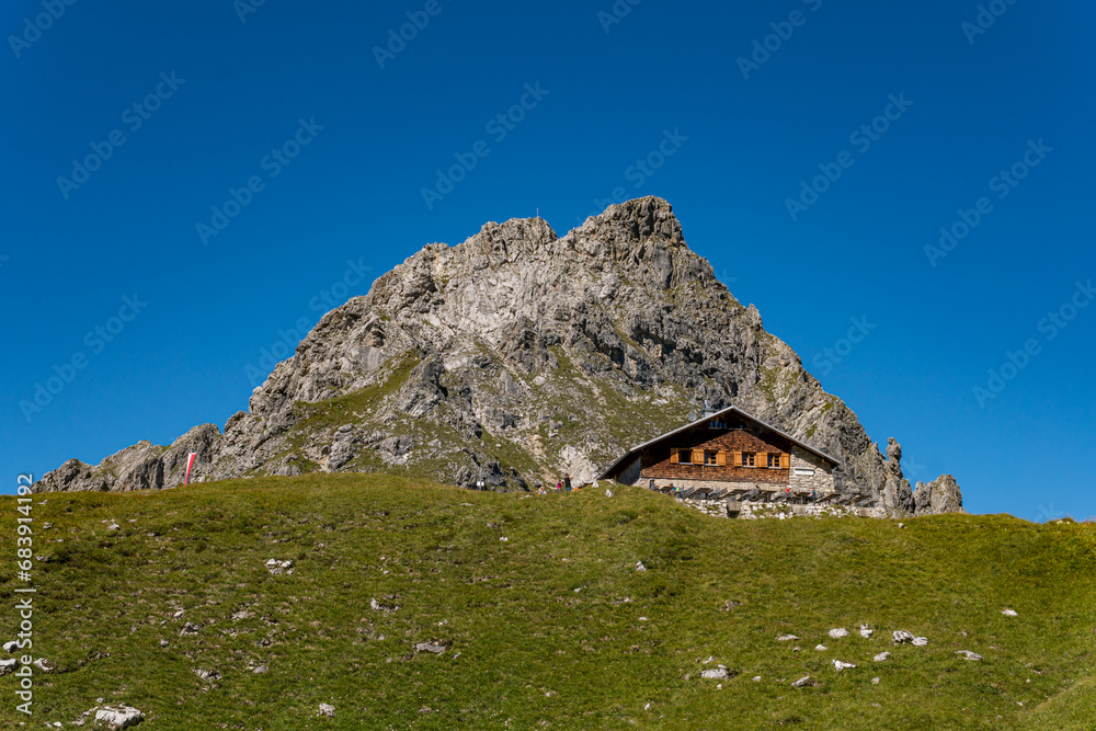 Challenging mountain tour via the Mindelheim via ferrata from Mittelberg Kleinwalsertal Challenging mountain tour via the Mindelheim via ferrata from Mittelberg Kleinwalsertal
