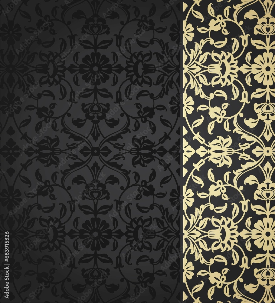 wedding card design, traditional paisley floral pattern , royal India wedding card design, traditional paisley floral pattern , royal India