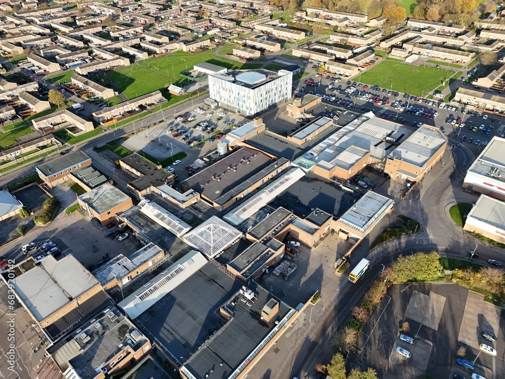 aerial view of Bransholme. social housing estate, Kingston upon Hull aerial view of Bransholme. social housing estate, Kingston upon Hull