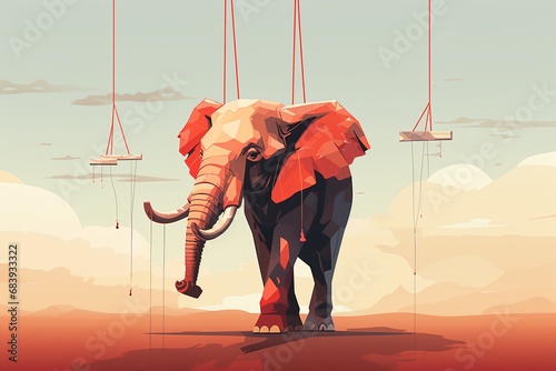 Poster for awareness on animal cruelty and protection