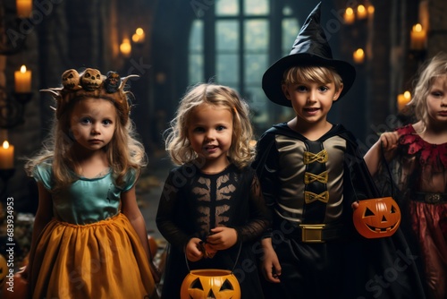 Creepy Little Kids In Spooky Costumes