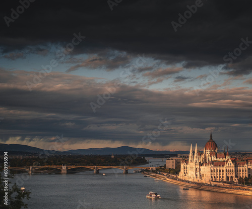The Hungarian Parliament wi...