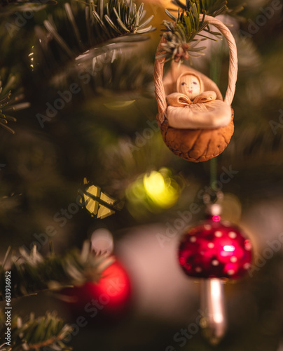 Christmas decoration on the tree