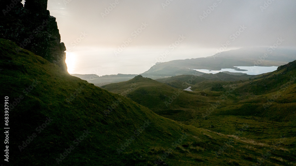 Fototapeta premium Beautiful Landscape Of Scotland