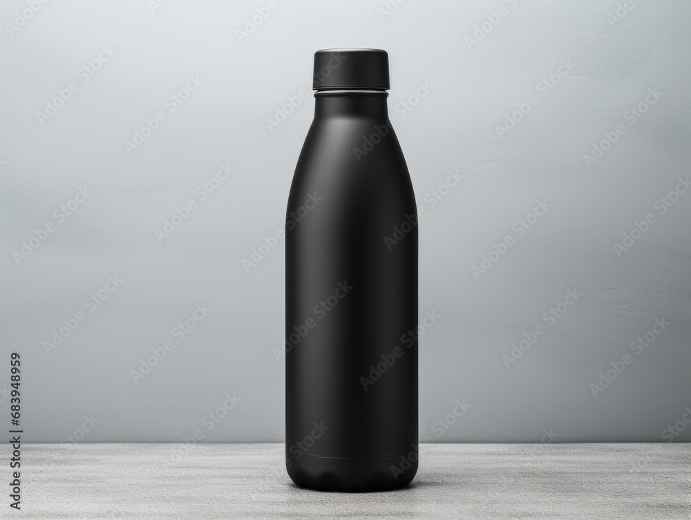 Premium Black Water Bottle Design: Ideal for Active Lifestyles! #4 Generative AI Premium Black Water Bottle Design: Ideal for Active Lifestyles! #4 Generative AI