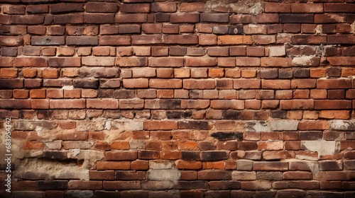 Brick wall, construction raw material texture, stone wallpaper
