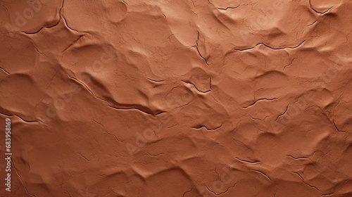Obraz na płótnie Brown clay texture, dry cracked material for carving w salonie