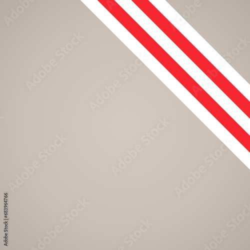 Corner ribbon flag of Raiatea or Usti nad Labem