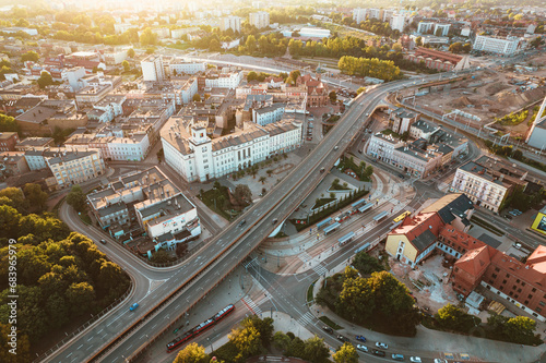 Obraz na płótnie Chorzów w salonie
