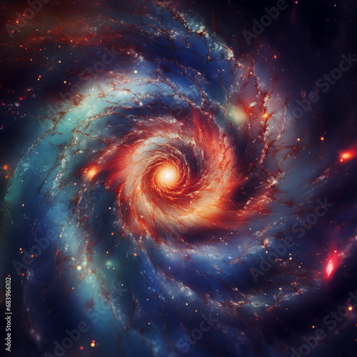 Cosmic Elegance Captivating Nebula for Astronomical Inspiration