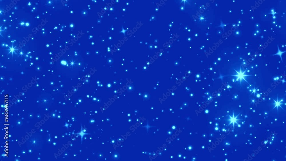 Blue background with stars Blue background with stars