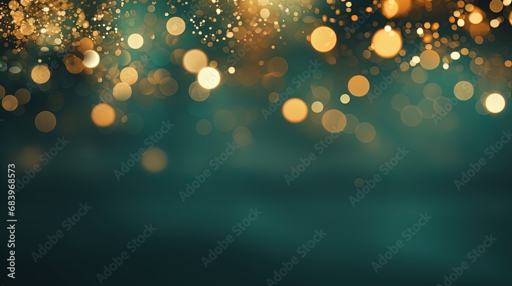 Abstract blur bokeh banner background