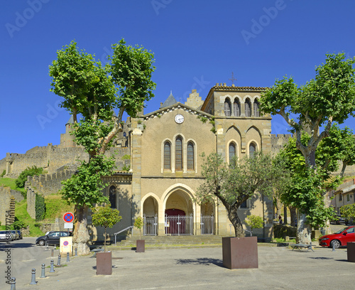 Saint-Gimer Church of Carcassonne, France photo