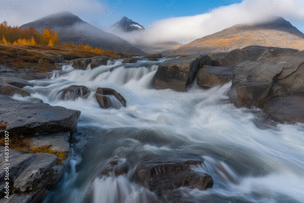 Fototapeta premium A beautiful natural landscape