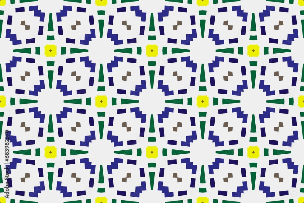 Abstract ethnic rug ornamental seamless pattern.Perfect for fashion, textile design, cute themed fabric, on wall paper, wrapping paper and home decor. Geometric pattern. Abstract ethnic rug ornamental seamless pattern.Perfect for fashion, textile design, cute themed fabric, on wall paper, wrapping paper and home decor. Geometric pattern.