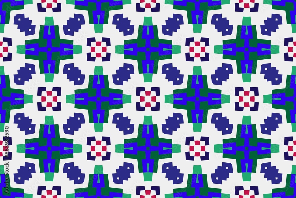 Abstract ethnic rug ornamental seamless pattern.Perfect for fashion, textile design, cute themed fabric, on wall paper, wrapping paper and home decor. Geometric pattern. Abstract ethnic rug ornamental seamless pattern.Perfect for fashion, textile design, cute themed fabric, on wall paper, wrapping paper and home decor. Geometric pattern.