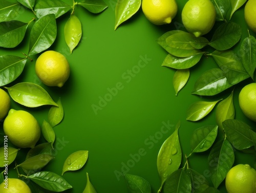 Refreshing Lime Splash: Discover the Tangy Twist of Nature's Finest Citrus! Generative AI