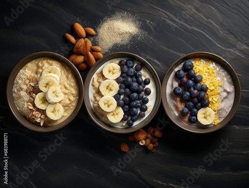 Unveiling the Ultimate Healthy Breakfast: Oatmeal & Banana Delight! Generative AI