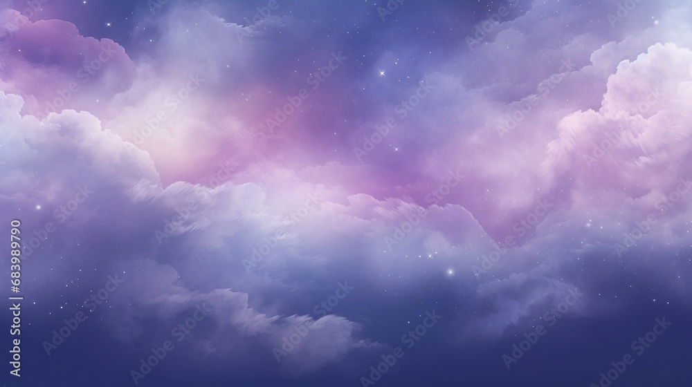 Obraz premium Abstract background with blue sky and clouds