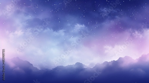 Abstract ethereal and cosmic celestial harmony background 