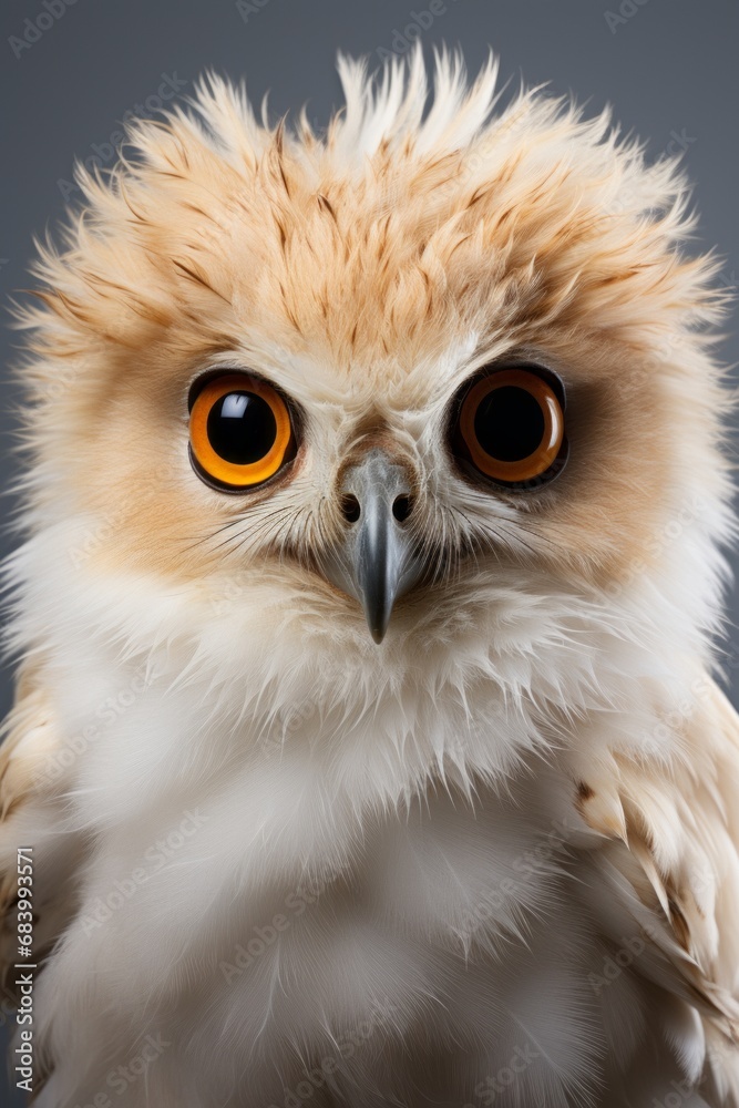 Mesmerizing Glimpse of an Albino Owlet: A Unique Blend of Nature's Innocence & Purity Generative AI Mesmerizing Glimpse of an Albino Owlet: A Unique Blend of Nature's Innocence & Purity Generative AI