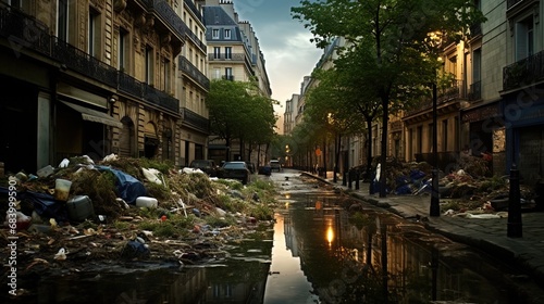 Green revolution: photos of cities without garbage #683999590