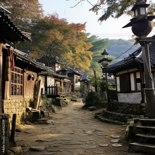 At The Southwestern End Of The Korean Peninsula, In The Jeollanam-Do Region, There Is A “Folk Village” In Which The Inhabitants Retain The Way Of Life Of The Past