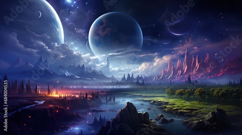 Galaxy Theme background