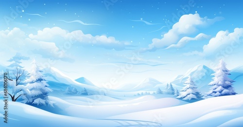 Mesmerizing Winter Wonderland: Experience the Magic of the Season in Stunning Artistic Style Generative AI