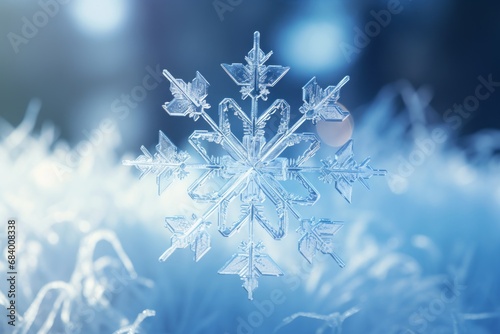 Exquisite Winter Wonderland: The Artistic Allure of Snowflake Design Generative AI