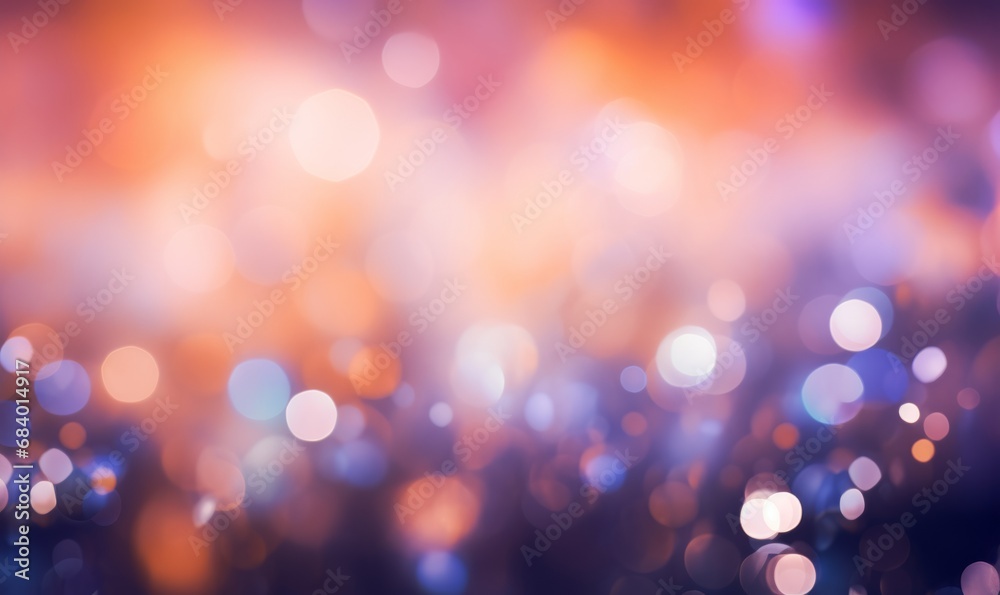 Enchanting Display of Bokeh Lights: A Masterpiece in Photography Generative AI