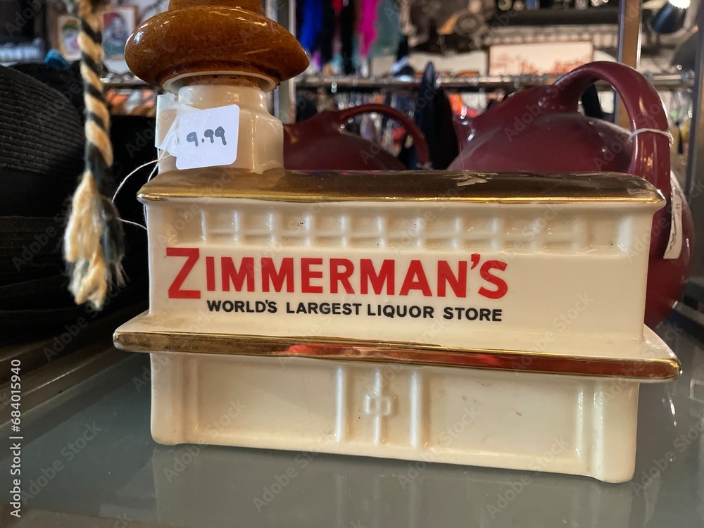 Zimmermans worlds largest liquor store Stock Photo Adobe Stock