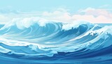 Immerse in the Majestic Beauty: Coastal Waves and Oceanic Wonders Generative AI