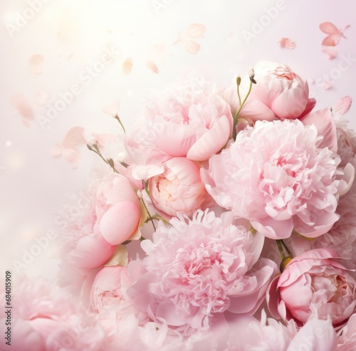 Enchanting Peony Flower Arrangements for Your Dream Wedding Generative AI