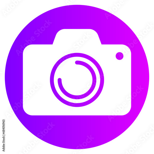 photography gradient icon