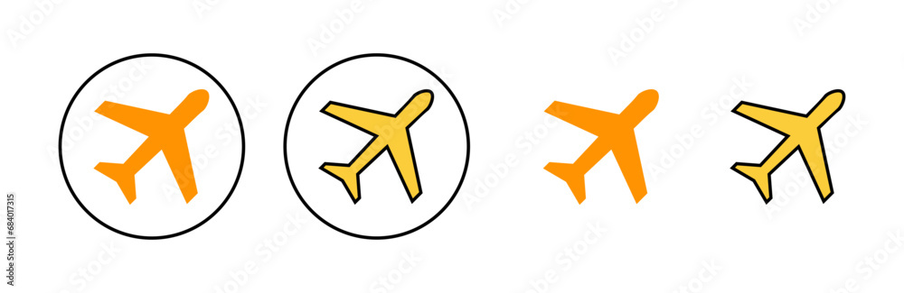 Plane icon set for web and mobile app. Airplane sign and symbol. Flight transport symbol. Travel sign. aeroplane Plane icon set for web and mobile app. Airplane sign and symbol. Flight transport symbol. Travel sign. aeroplane