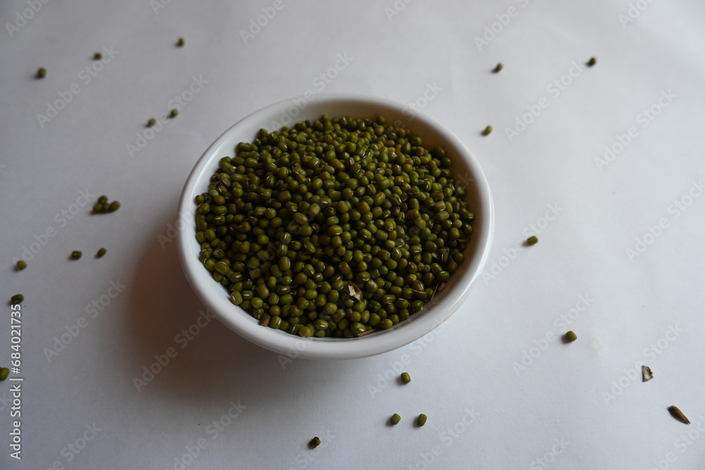 Mung bean. It's other names Vigna radiata, green gram, maash, mung