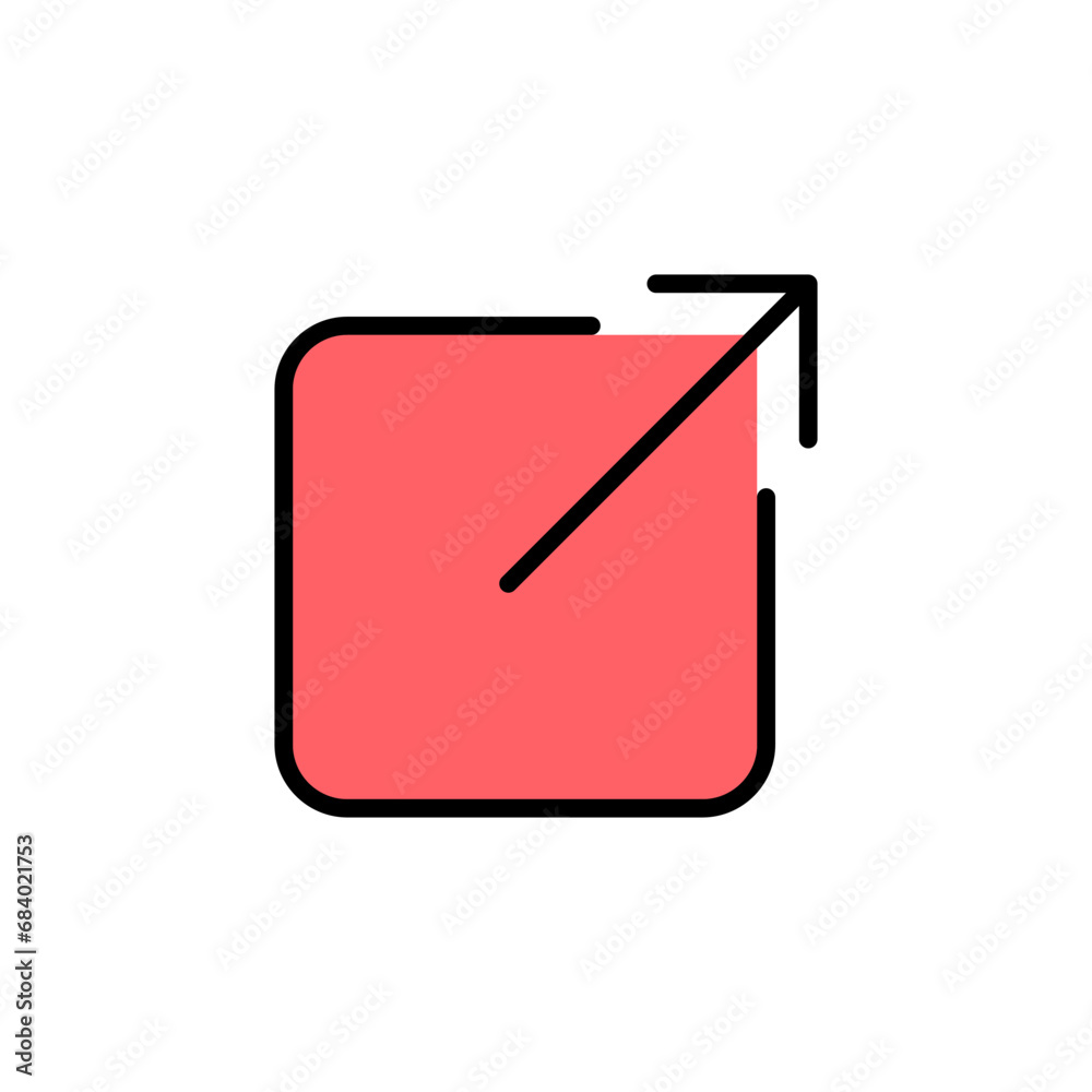External link icon set illustration. link sign and symbol. hyperlink symbol External link icon set illustration. link sign and symbol. hyperlink symbol