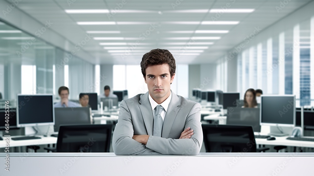 Portrait of an attractive businessman Portrait of an attractive businessman