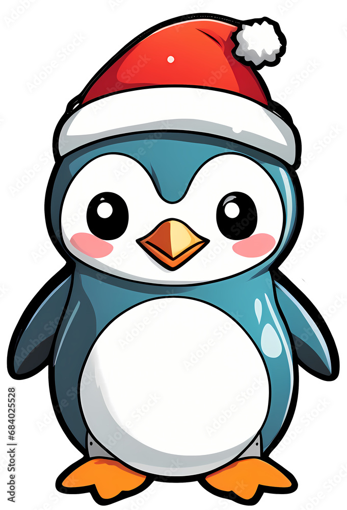 Happy Penguin - Merry Christmas Happy Penguin - Merry Christmas