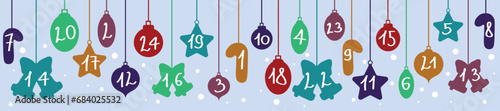 Mockup of beautiful advent ...