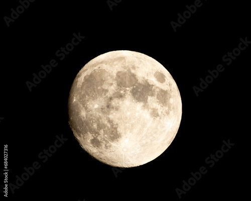 Super Closeup Moon Winter North