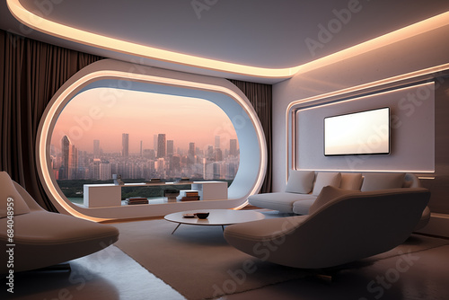 Modern living room © wazamai