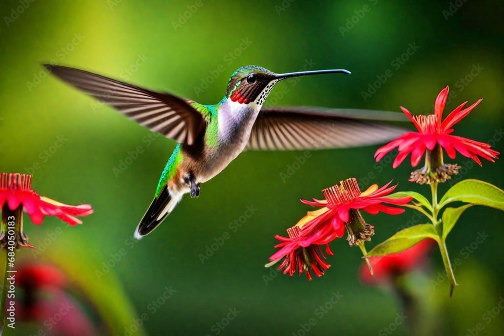 Fototapeta premium hummingbird in flight