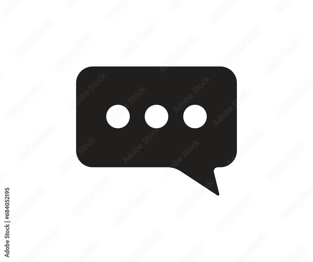 Message icon. Collection of vector symbol on white background. Vector illustration. Message icon. Collection of vector symbol on white background. Vector illustration.