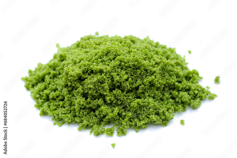 Wolffia globosa or swamp algae, water meal Wolffia globosa or swamp algae, water meal