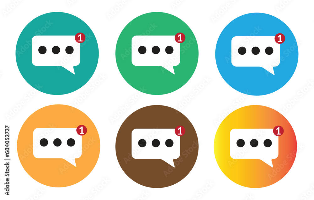 Message icon. Collection of vector symbol on white background. Vector illustration. Message icon. Collection of vector symbol on white background. Vector illustration.