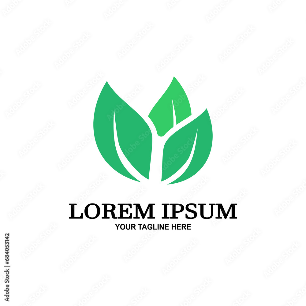 Leaf Icon Vector Illustration. Leaf Logo. Leaf Icon Vector Illustration. Leaf Logo.